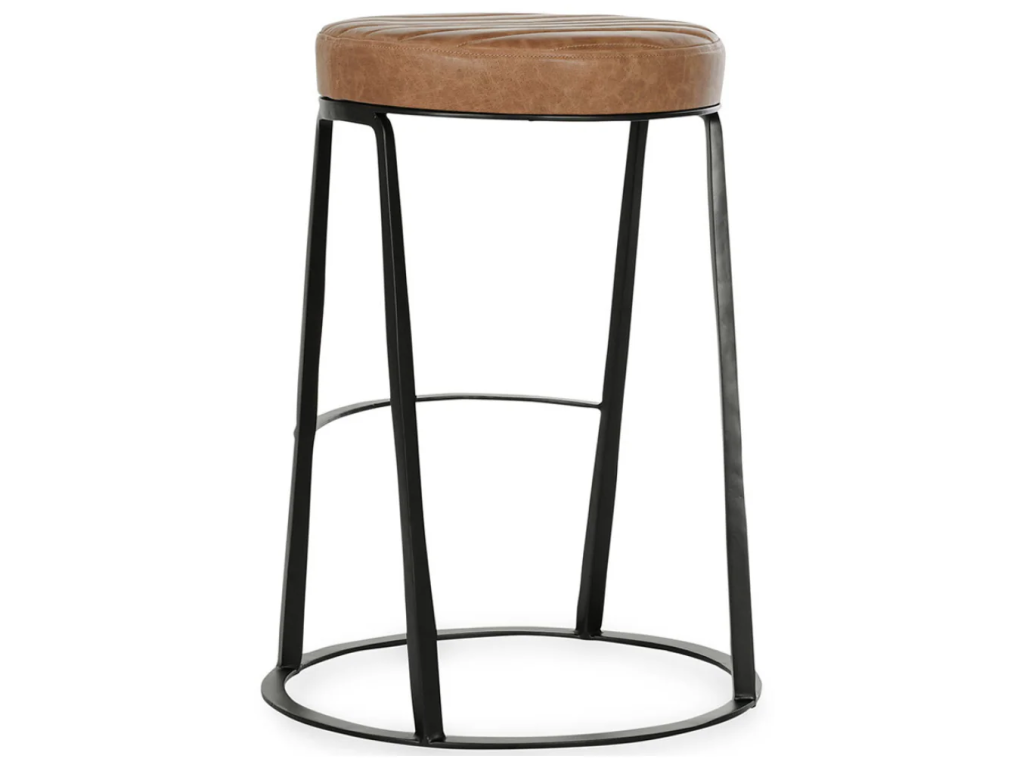 Sawyer Leather Counter Stool - Sedona Brown - image 3