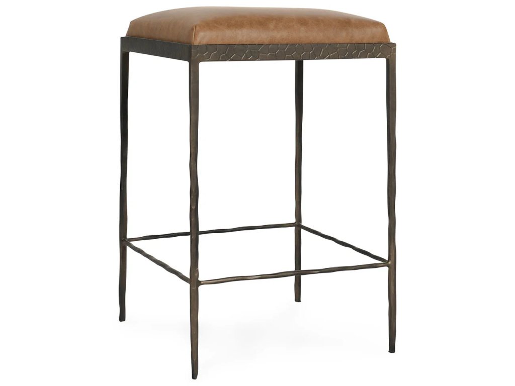Bose Leather Counter Stool - Sedona Brown - main image