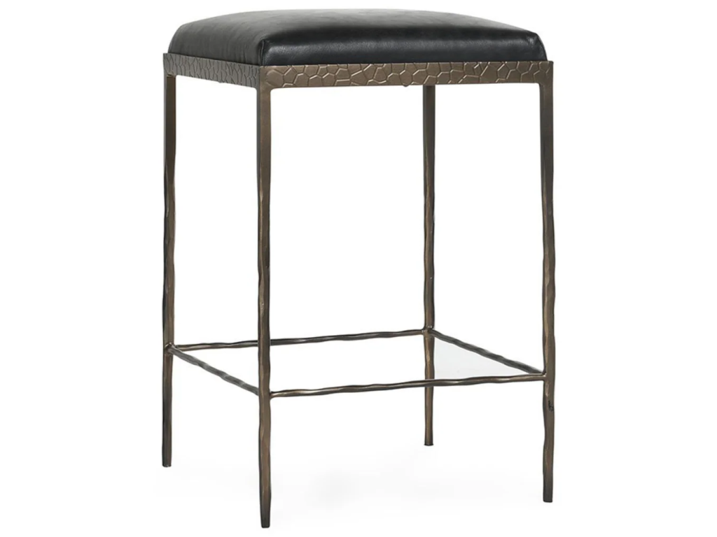Bose Leather Counter Stool - Onyx Black - main image