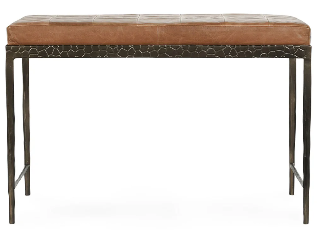 Malo Leather Bench - Sedona Brown - main image
