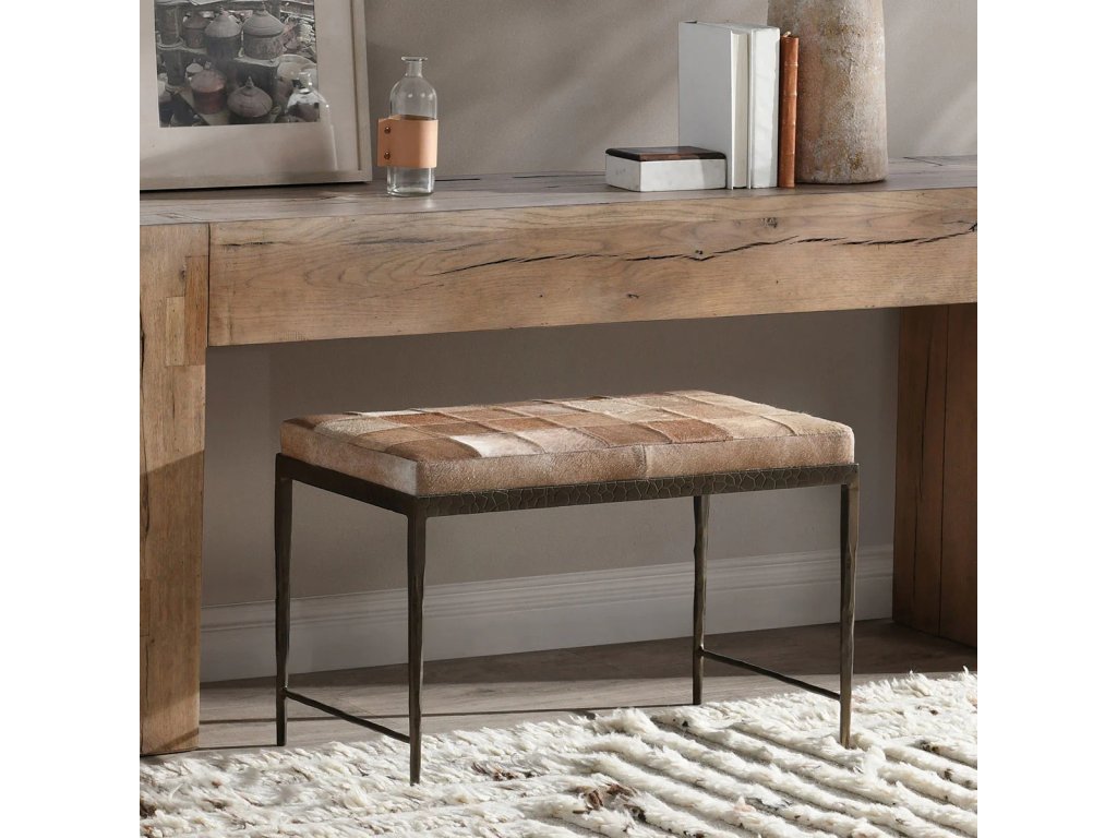 Achen Hide Bench - Canyon Sand - image 5