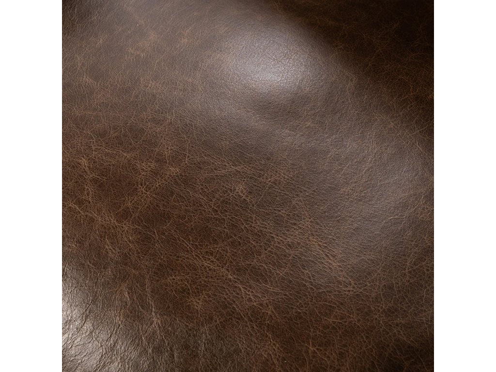 Strapling Leather Dining Chair - Cocoa Brown - image 3