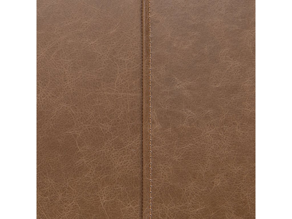 Madeleine Leather Bench - Dune Walnut - image 5