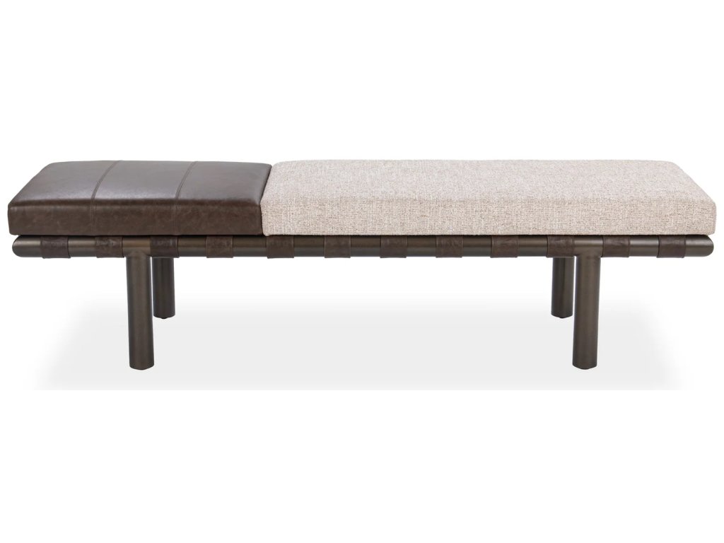 Brooklyn Accent Bench - Coco Latte - main image