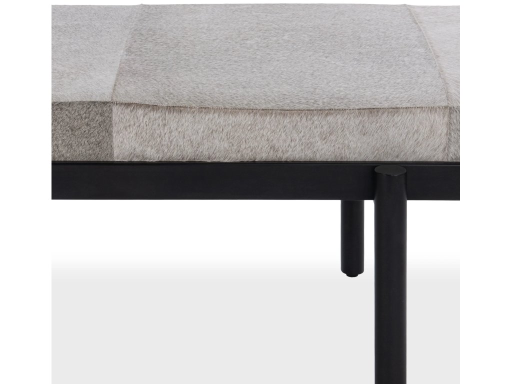 Evelyn Accent Bench - Sparrow Gray - image 3