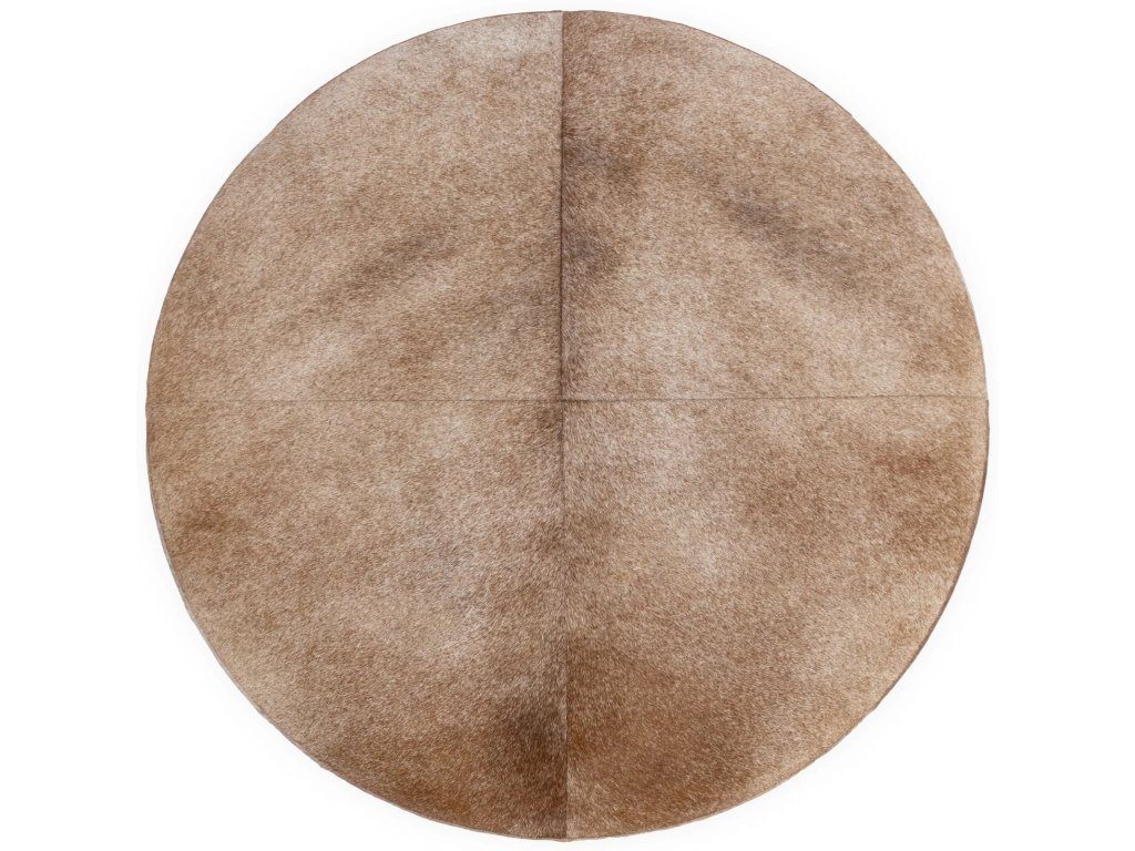 Andre 40" Round Ottoman - Canyon Dust - image 3