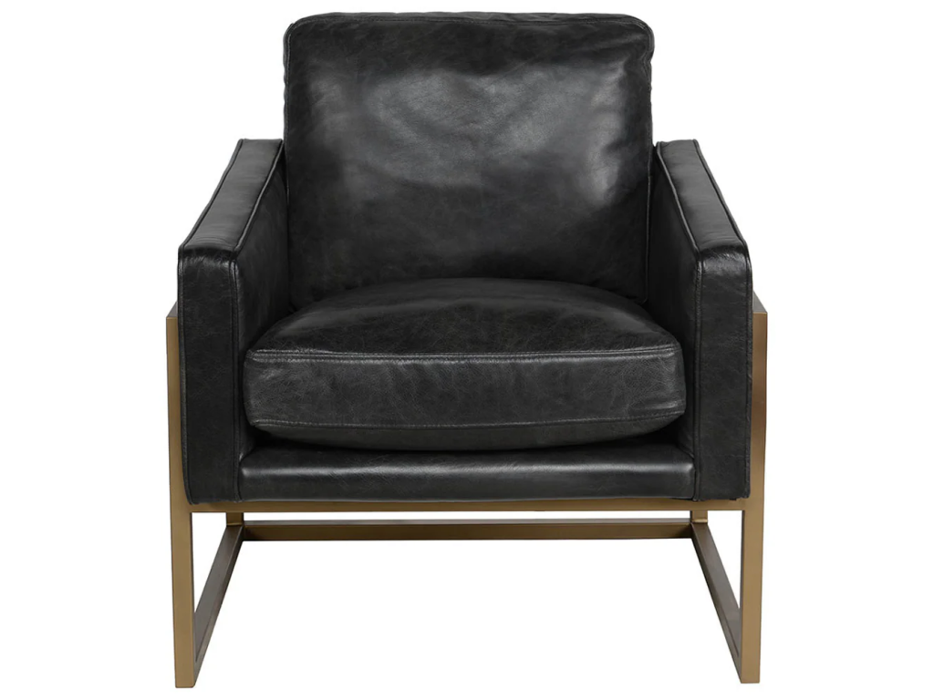 Ken Accent Chair – Jet Black - image 1
