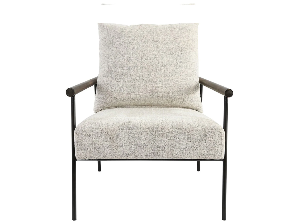 Cohen Upholstered Accent Chair - Ivory - image 1