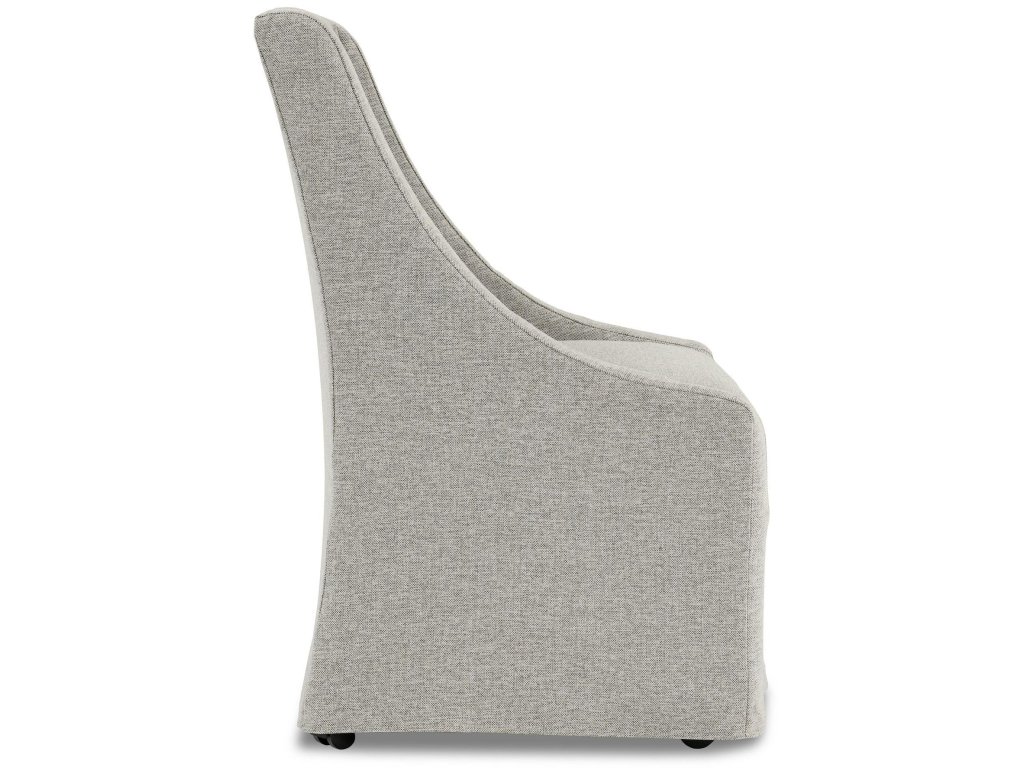 Warwick Upholstered Rolling Dining Chair - main image