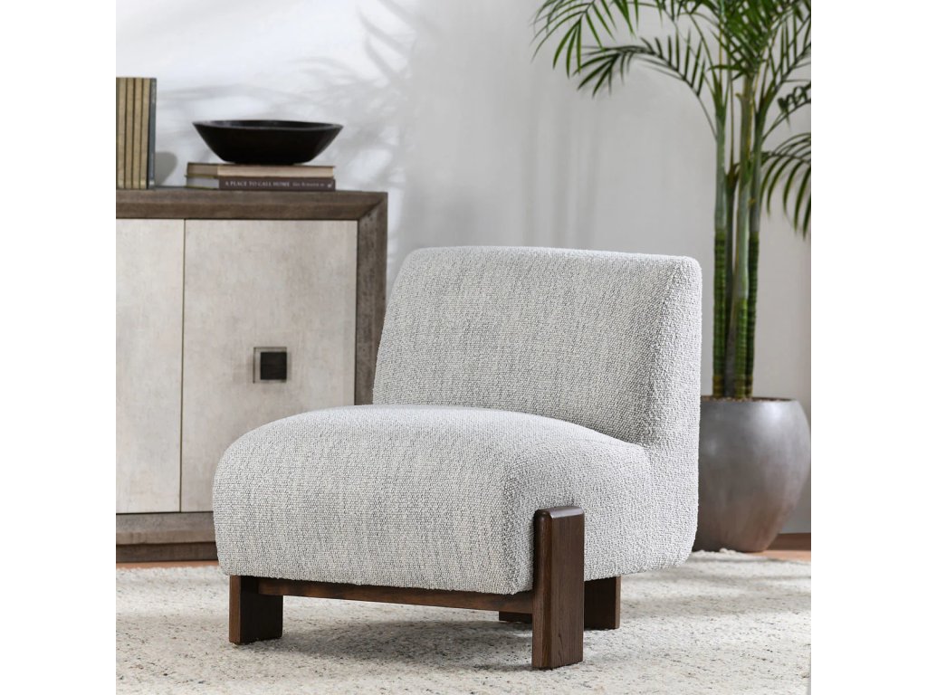 Chelsea Upholstered Accent Chair - Ivory - image 2