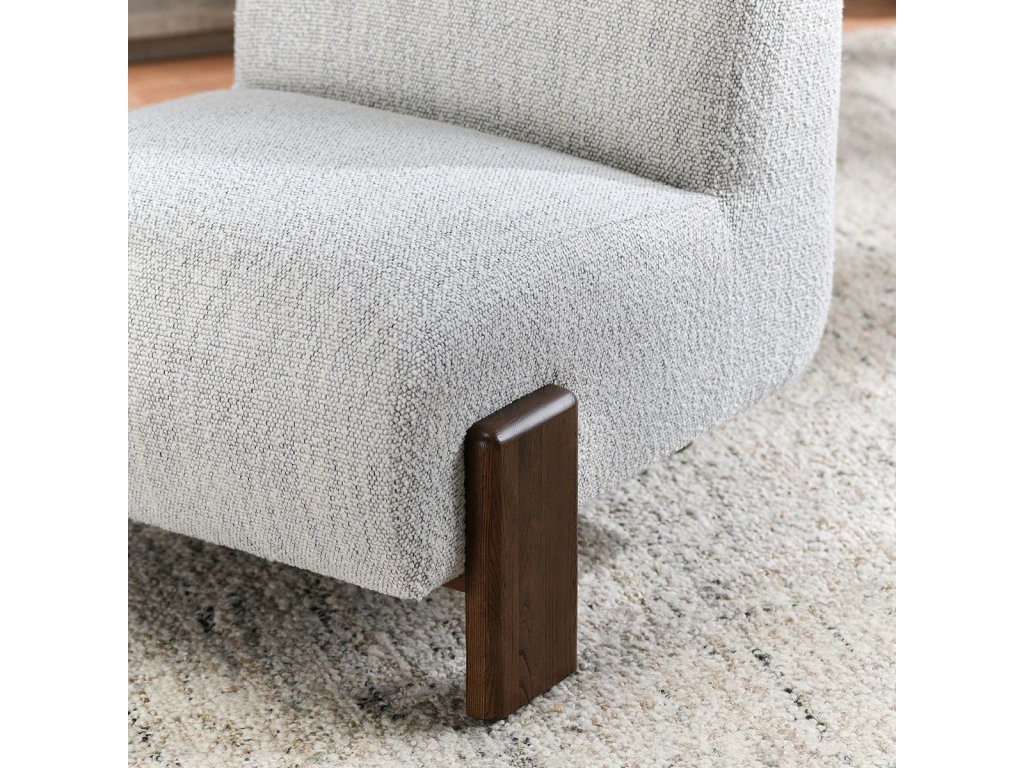 Chelsea Upholstered Accent Chair - Ivory - image 1
