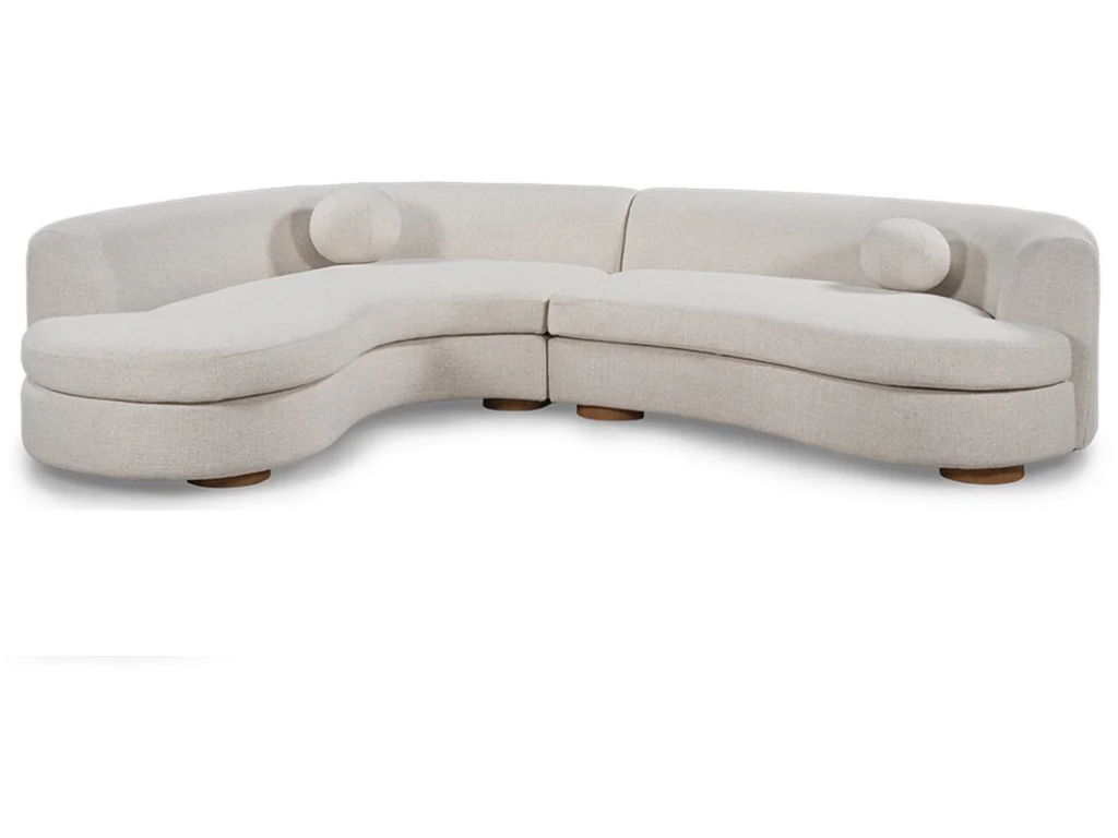 Concord Upholstered Sectional - Ivory - main image