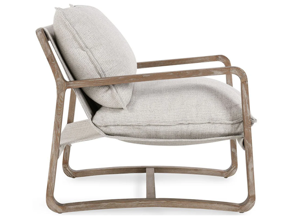 Mariah Upholstered Accent Chair - Natural - main image