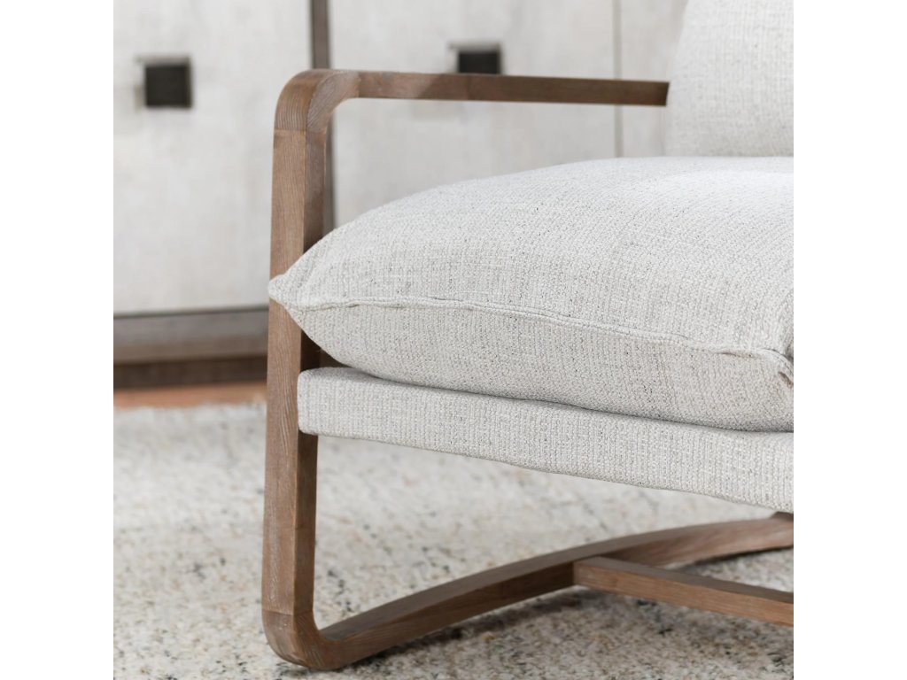 Mariah Upholstered Accent Chair - Natural - image 5