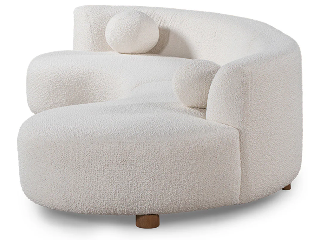 Octavia Upholstered Sectional - Ivory - main image