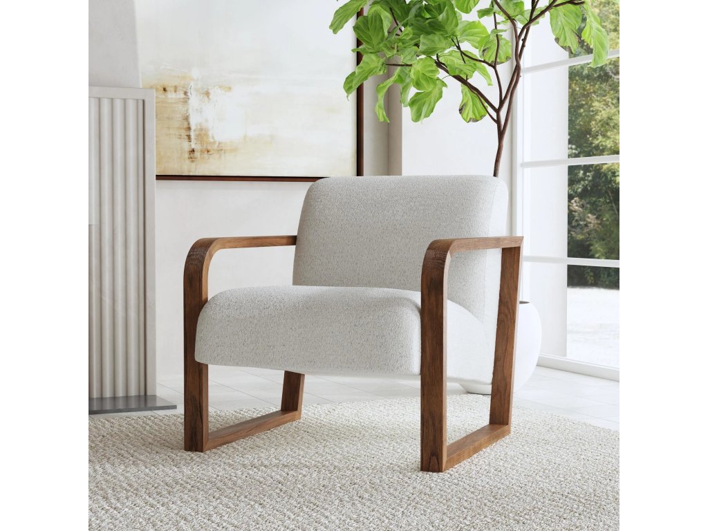 Lexington Boucle Accent Chair - Coastal Breeze - image 3