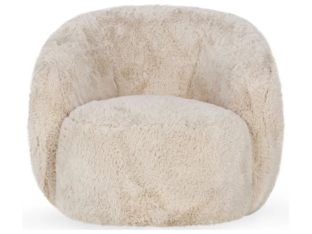 Adley Plush Swivel Chair - image 1