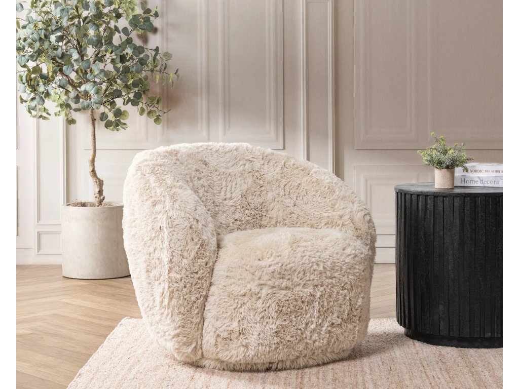 Adley Plush Swivel Chair - image 4