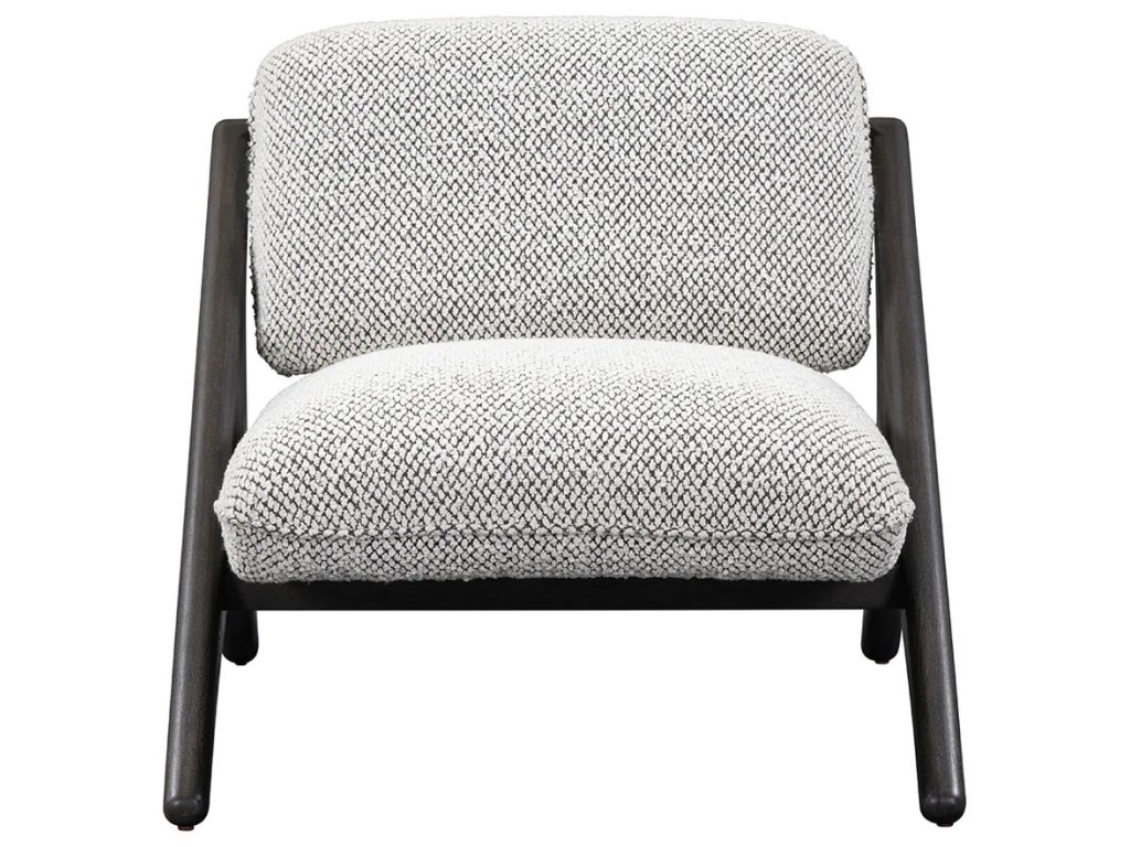 Georgia Upholstered Accent Chair - Gray - image 1