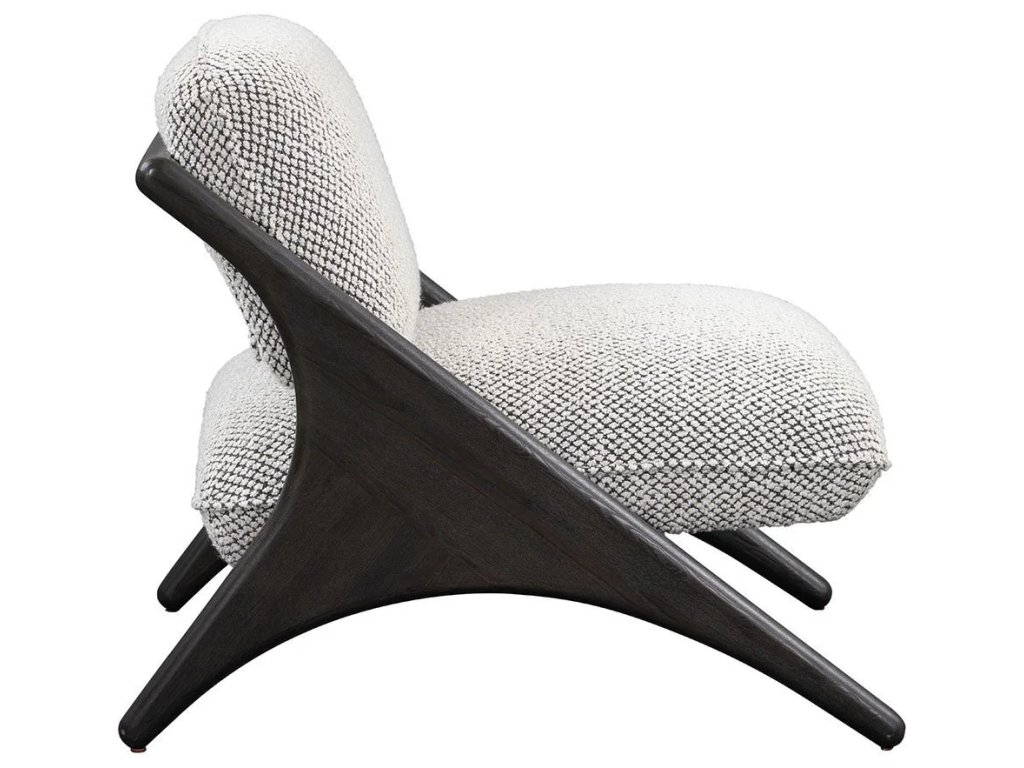 Georgia Upholstered Accent Chair - Gray - image 2