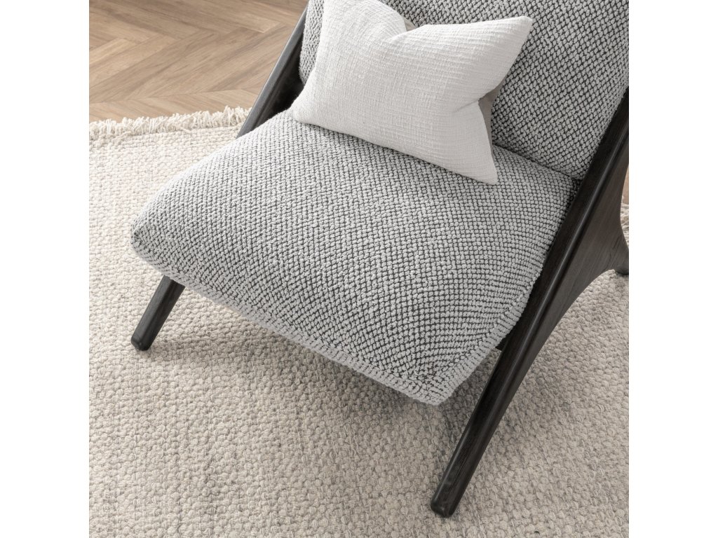Georgia Upholstered Accent Chair - Gray - image 5