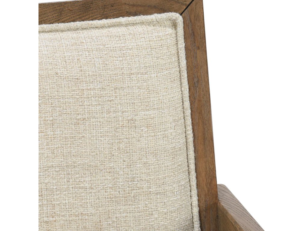 Dolton Upholstered Dining Armchair - Beige/Natural - image 5