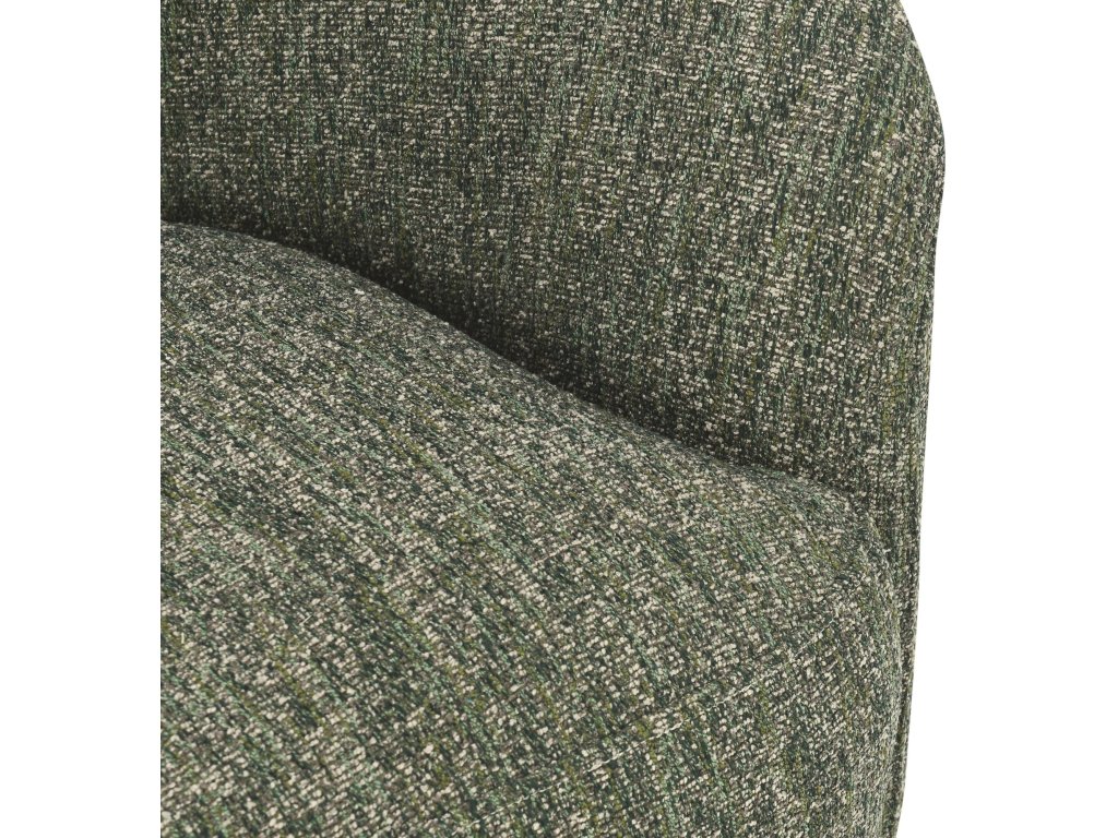 Beverly Upholstered Swivel Chair - Antique Green - image 3