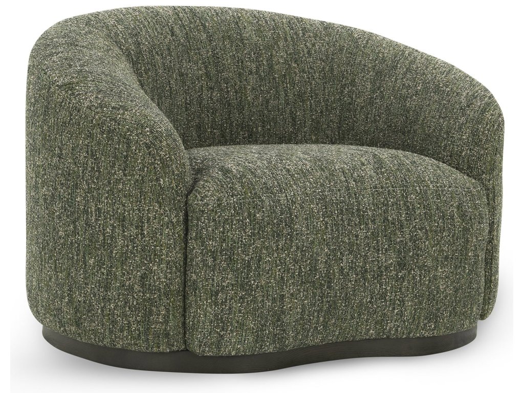 Beverly Upholstered Swivel Chair - Antique Green - image 4