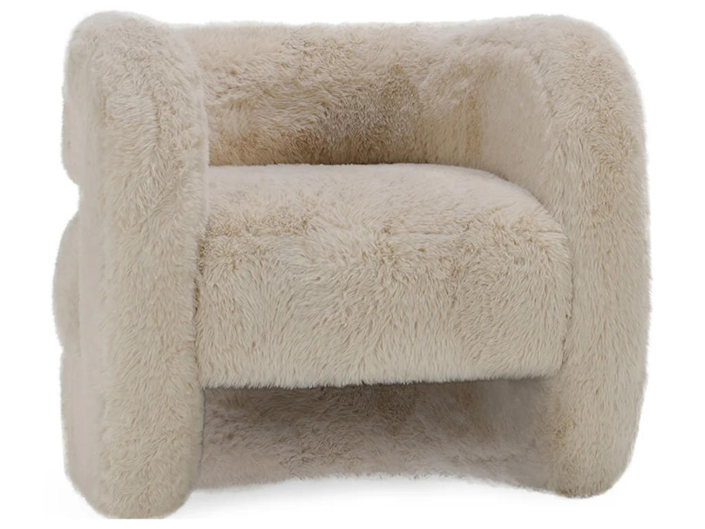 Teddy Plush Accent Chair - main image
