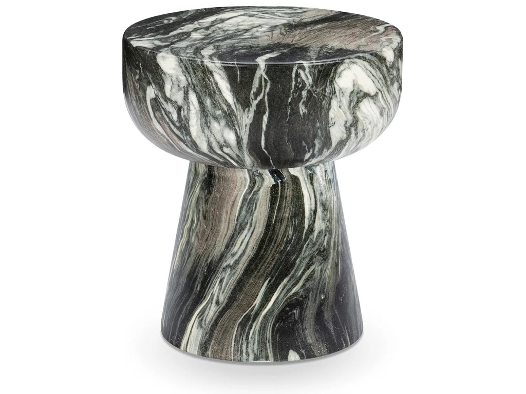 Merz Outdoor Round Stool - Green - main image