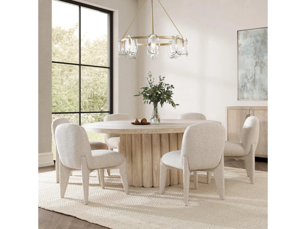 Danson Upholstered Dining Chair - Fallow Ivory - image 5