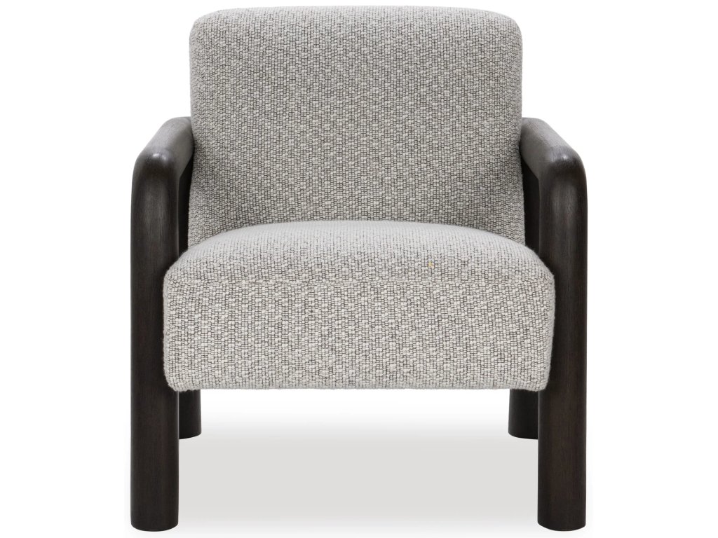 Reyna Upholstered Accent Chair - Black/White - image 1