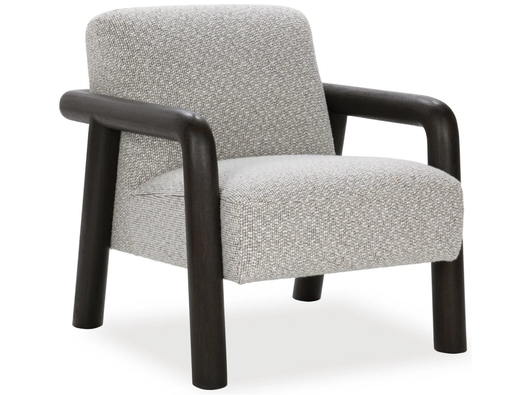 Reyna Upholstered Accent Chair - Black/White - main image