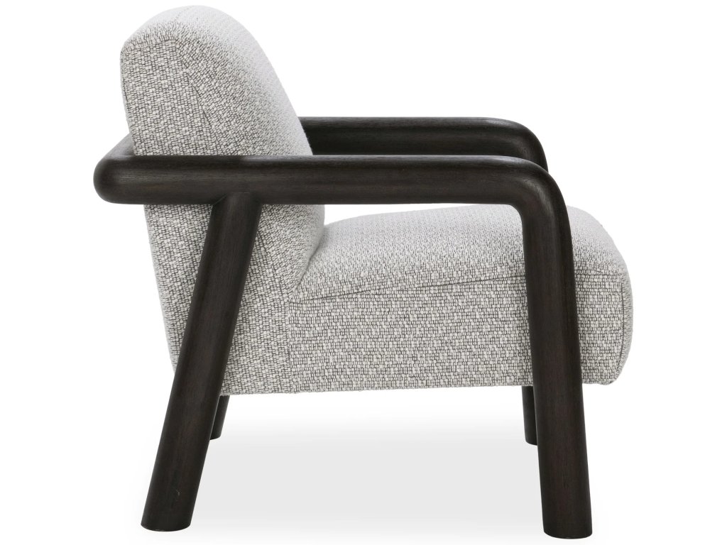 Reyna Upholstered Accent Chair - Black/White - image 2