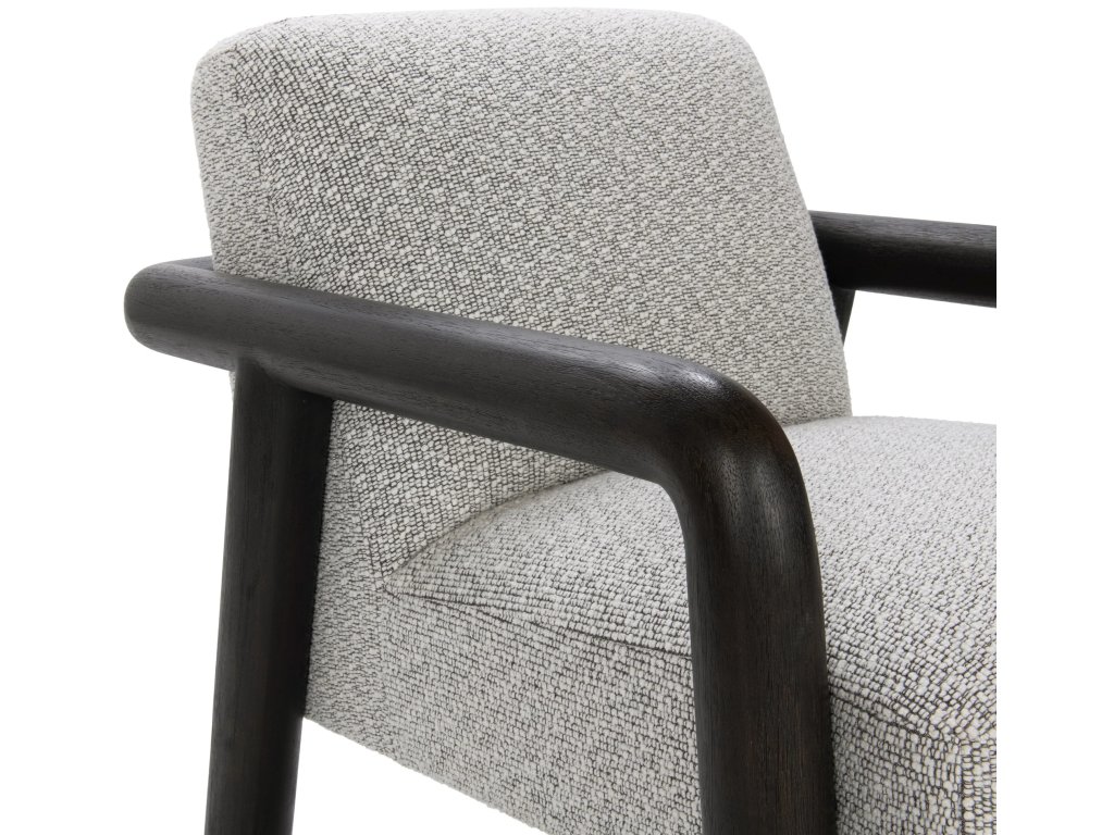 Reyna Upholstered Accent Chair - Black/White - image 3