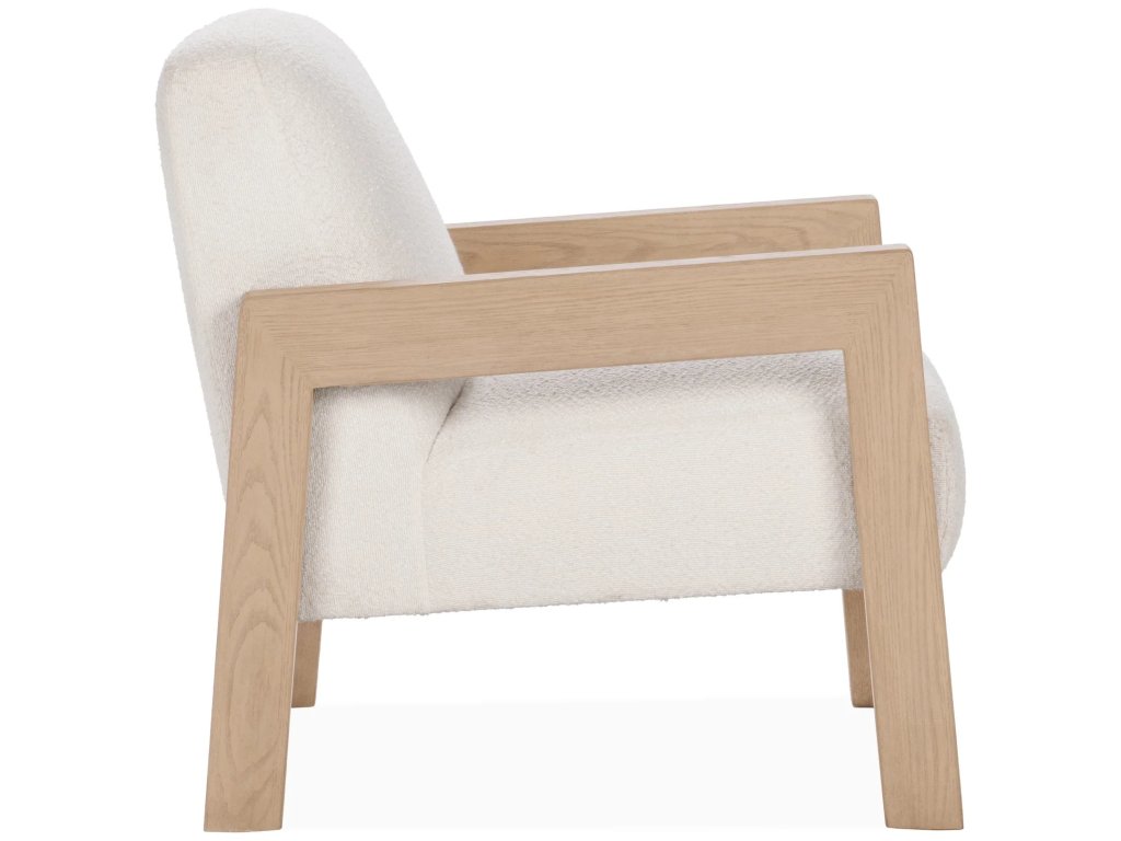 Aliza Upholstered Accent Chair - Ivory - image 1