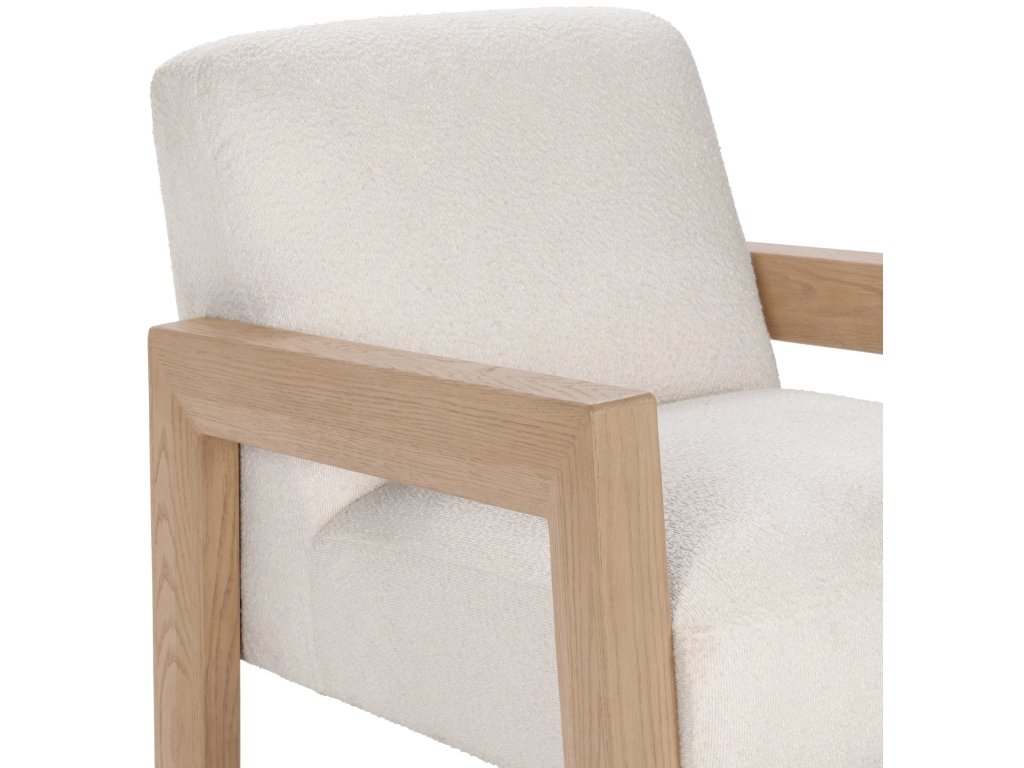 Aliza Upholstered Accent Chair - Ivory - image 2