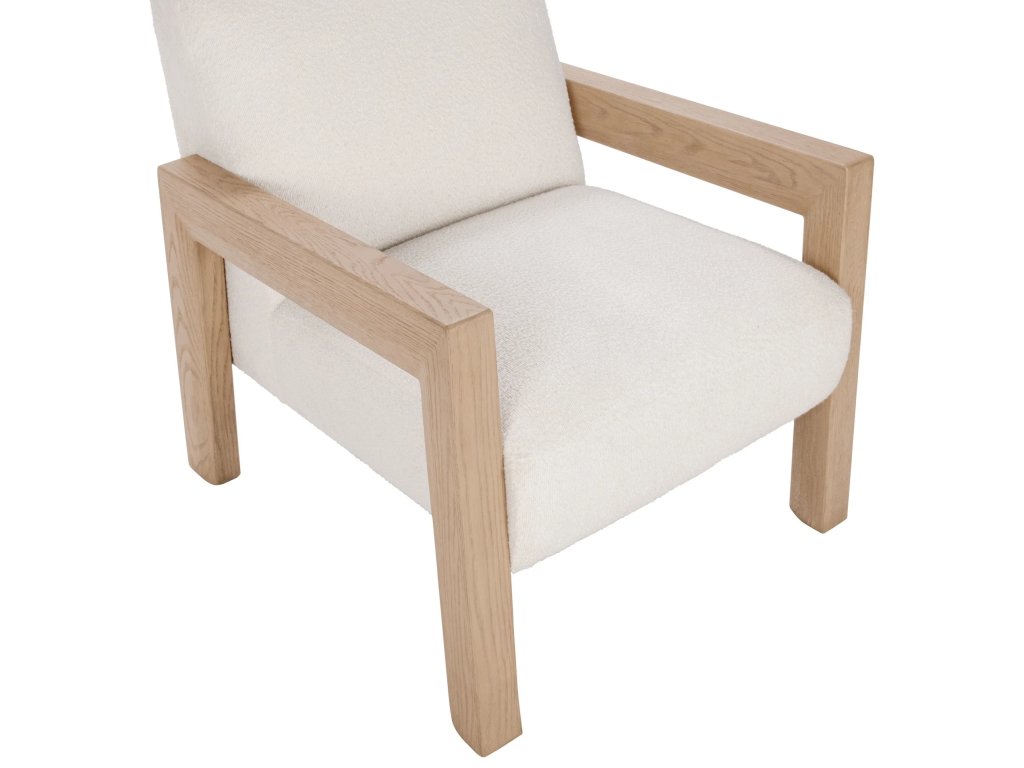Aliza Upholstered Accent Chair - Ivory - image 3