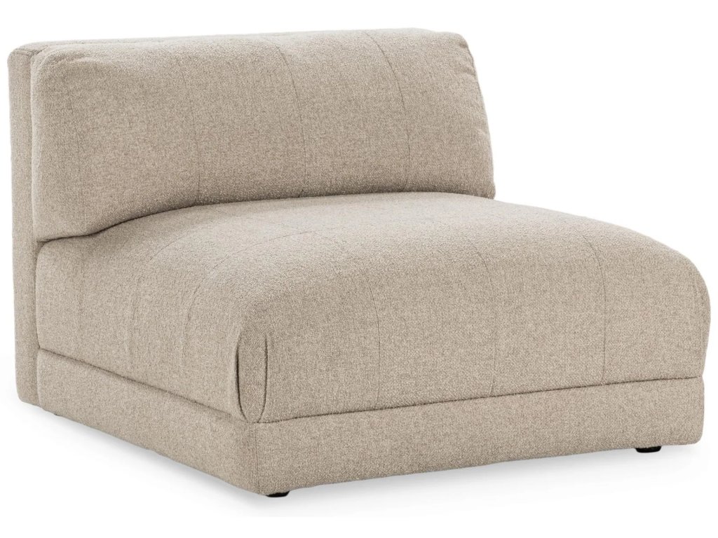 Adalynne Upholstered Armless Chair - Buttermilk - main image