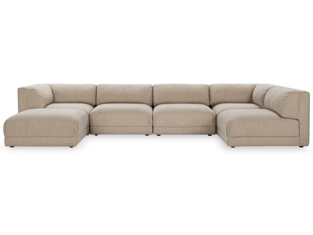 Adalynne Upholstered Sectional - Buttermilk - main image