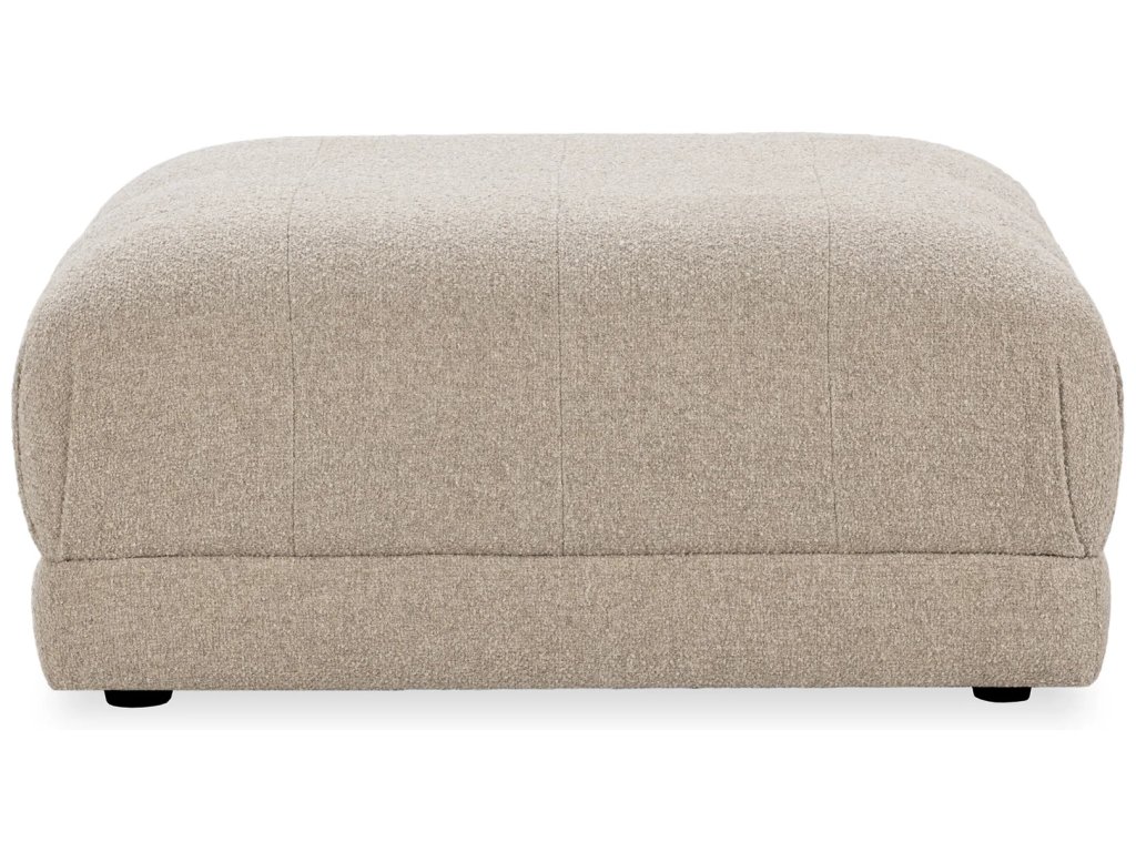 Adalynne Upholstered Square Ottoman - Buttermilk - main image