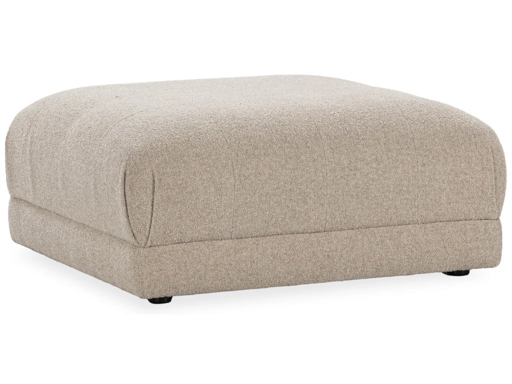 Adalynne Upholstered Square Ottoman - Buttermilk - image 1