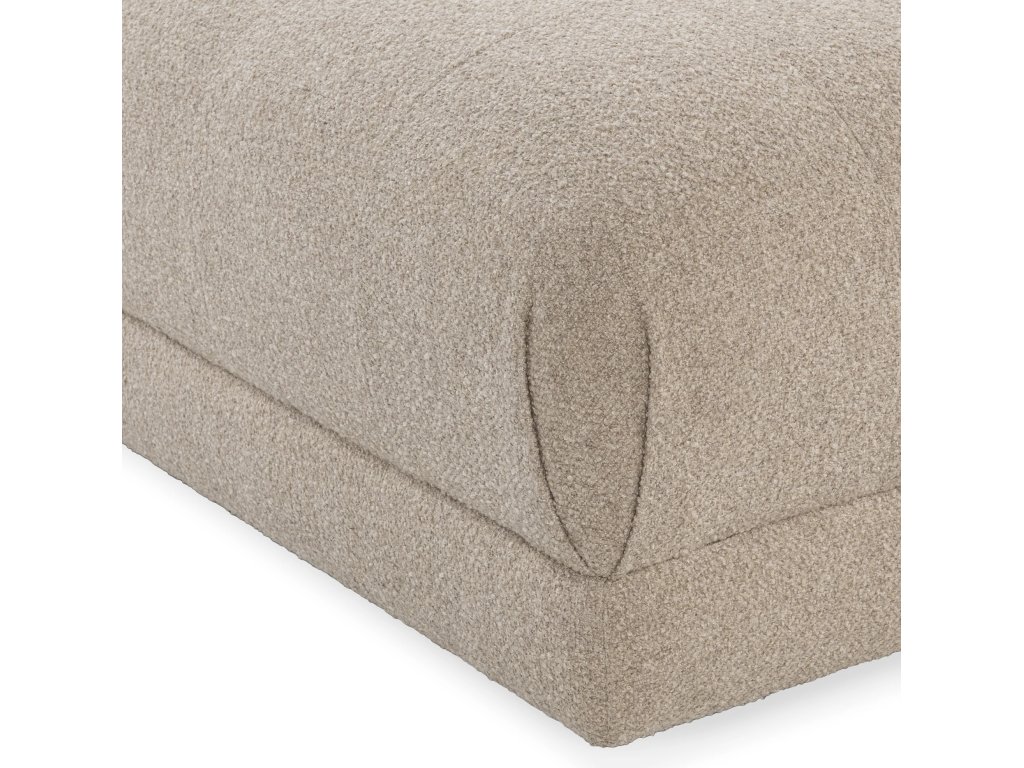 Adalynne Upholstered Square Ottoman - Buttermilk - image 2