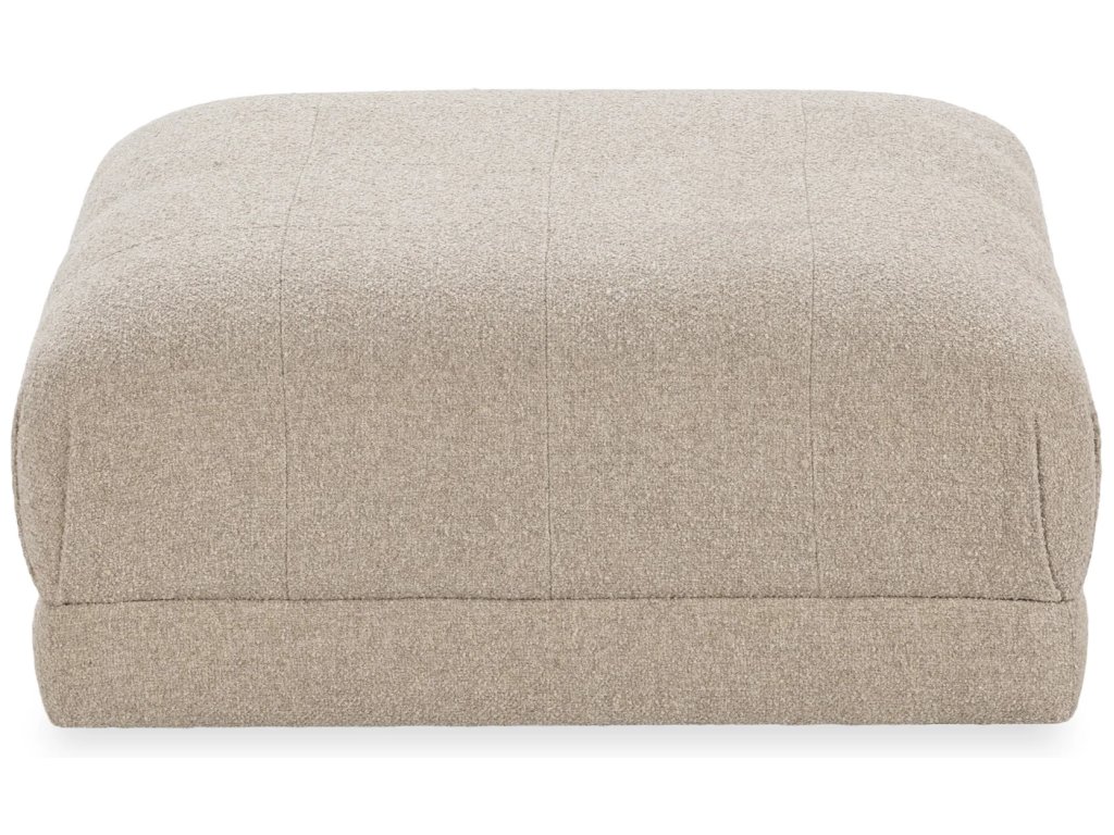 Adalynne Upholstered Square Ottoman - Buttermilk - image 3