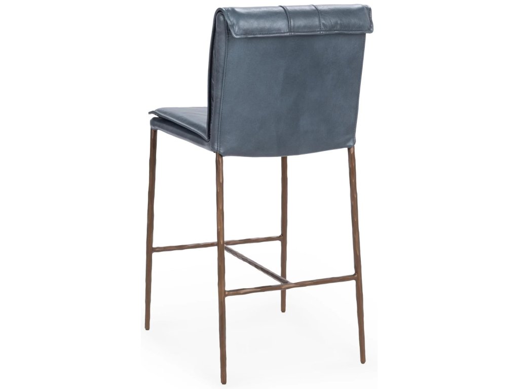 Mayer Counter Stool - Ocean Blue - image 1