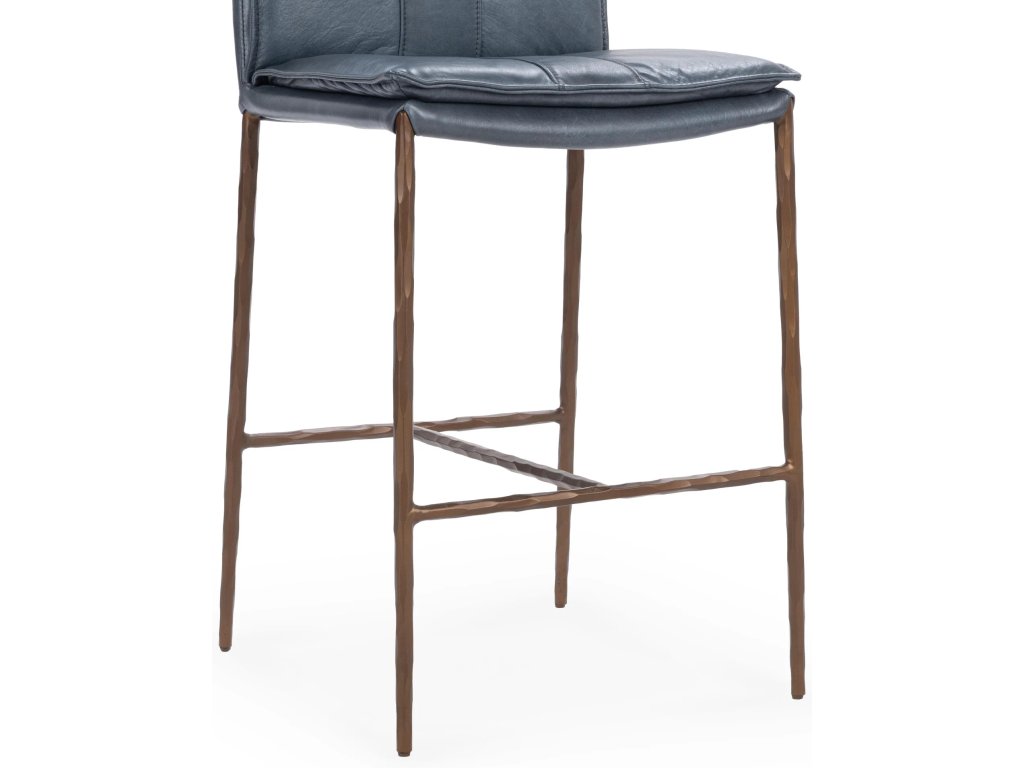 Mayer Counter Stool - Ocean Blue - image 3