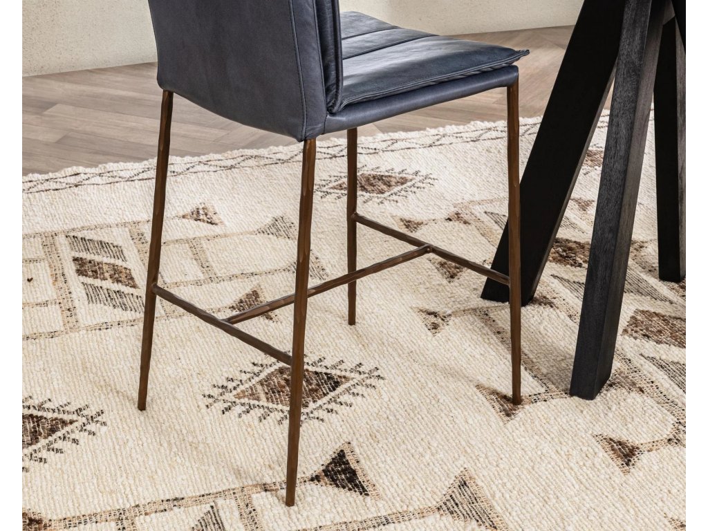 Mayer Counter Stool - Ocean Blue - image 6