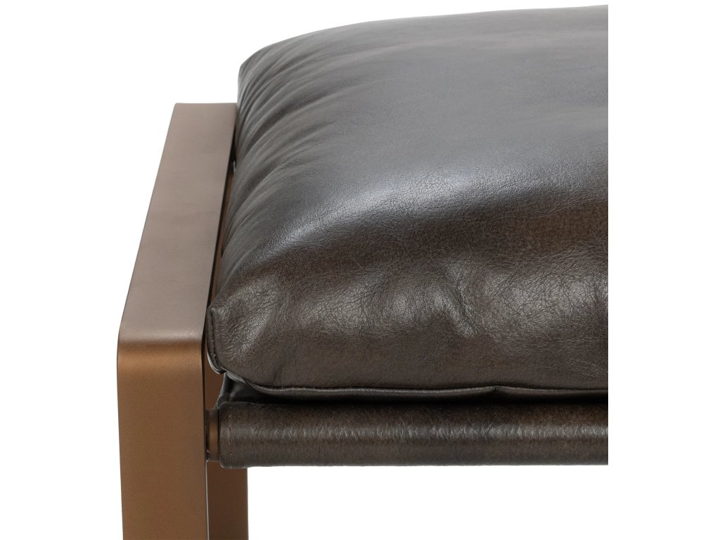 Morgan Ottoman - Truffle Brown - image 1