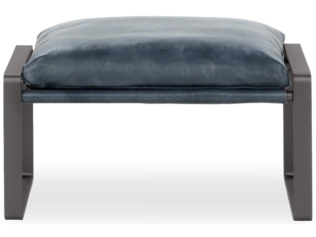 Morgan Ottoman - Ocean Blue - main image