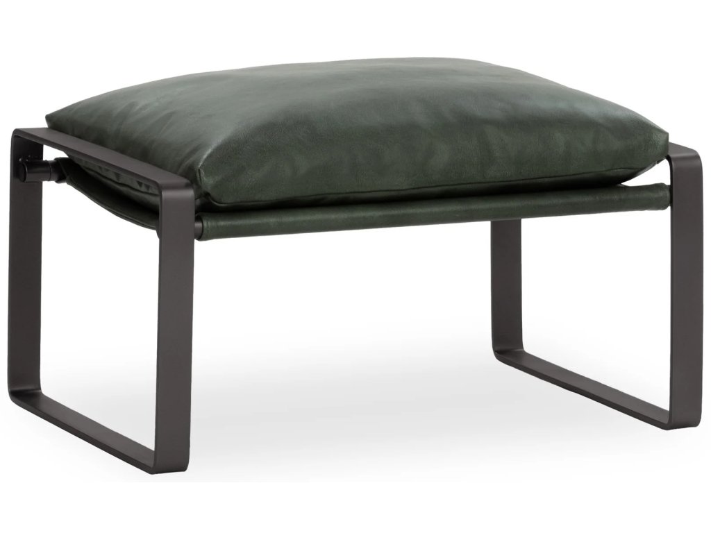 Morgan Ottoman - Forest Green - image 1